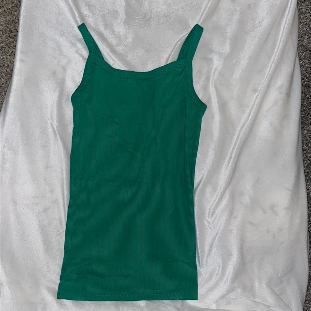Women's Green Tank Top